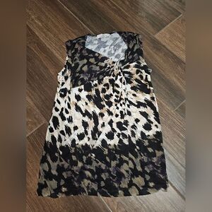 ROBERT RODRIGUEZ Animal Print Top Sz XS